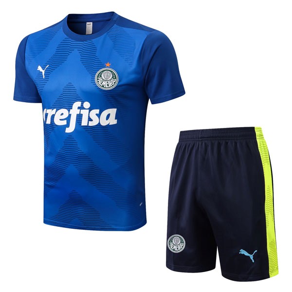 Camiseta Entrenamiento Palmeiras Conjunto Completo 2022/23 Azul